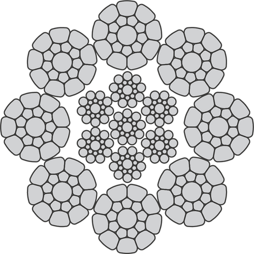 6.5mm PRO8K Compacted Drawn-Galv Right Lay
