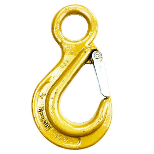5/8 inch Crosby S-315A G80 Latched Eye Hooks