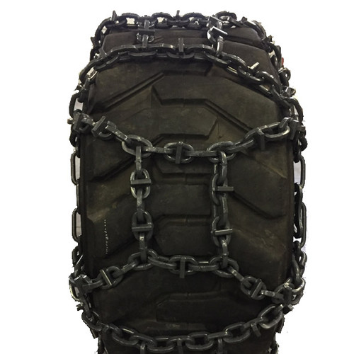 SQC354HDHP Square Alloy Pattern Skid Steer Chains with Cams