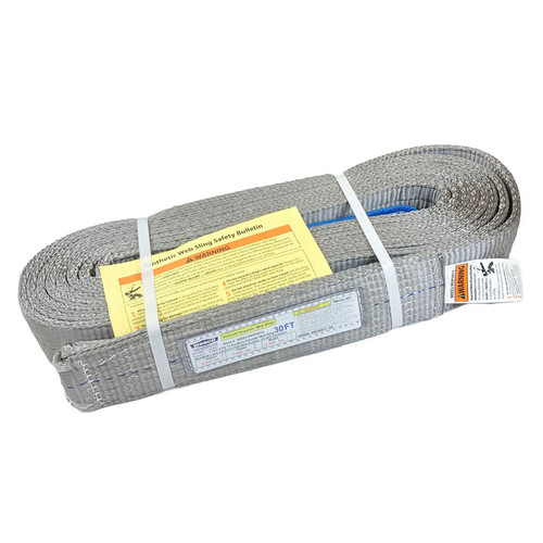 Eye&Eye Double Ply 3 inch Polyester Web Sling Type 3 x 30FT