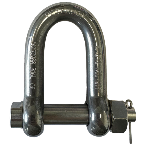 12mm ED12M12 Forged Petersen Safety Chain Shackle