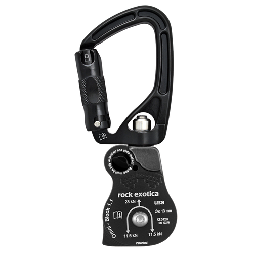 Rock Exotica P54-SB-B 1.1 inch SwivaBiner Omni-Block