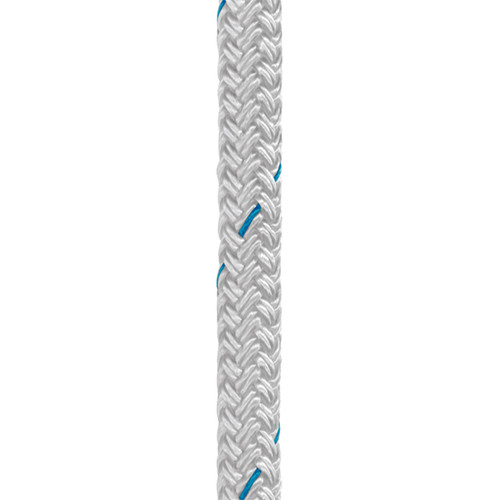 7/8 inch Samson Stable Braid White Uncoated
