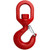8 ton ELD 167 Alloy Swivel Hook With Latch