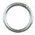 1/4x1-1/2 inch Zinc Plated Welded Round Rings