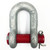 5/8 inch Crosby G-215 Load Rated Round Pin Chain Shackles