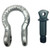 1/4 inch ProCraft Load Rated Screw Pin Anchor Shackles