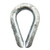1/4 inch Heavy Duty Galvanized Thimbles