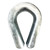 1-1/4 to1-3/8 inch Heavy Duty Galvanized Thimbles