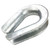 1-1/4 to1-3/8 inch Heavy Duty Galvanized Thimbles