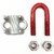 1-3/8 inch Crosby G-450 Wire Rope Clips