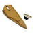 25VIP Esco Style Tiger Tooth c/w Pin & Rubber Lock