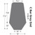 3 inch "C" Grey Ice Lugs