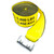 4x40 feet Polyester Winch Strap with Flat Hook - 10 Pack