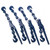 4 Pack 7/16"G70-1/2"G40 ProCraft Lever Type Load Binders