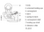1-1/2 Ton Crosby IPHGUZ Locking Latch Assembly
