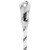 11mm Petzl Axis Kernmantle Rope 131ft White with Eye