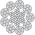 6mm PRO9K Compacted Drawn-Galv Right Regular Lay