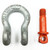 3/8 inch CM M648G Screw Pin Anchor Shackles
