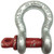 3/8 inch Crosby G-209 Load Rated Screw Pin Anchor Shackles