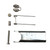11-31 Campbell 916-U Universal Latch Kits