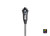 11mm Petzl Ray Static Rope 50 ft White with Eye