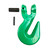 3/8 Inch Campbell Grade 10 Quik Alloy Grab Hook