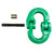 1/2 Inch Campbell Grade 10 Quik Alloy Coupling Link