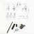 9/32-5/16 inch Yoke 8-P025-07 Trigger Kit