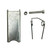 DIN Standard Latch Kit # 2.5 Single Hook