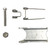 #5-25 Campbell 916-U Universal Latch Kits