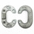 3/4 inch Crosby G-335 Galvanized Missing Links