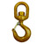 1-1/2 ton Crosby L-322AN Alloy Swivel Hooks