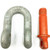 5/8 inch CM M751G Load Rated Screw Pin Chain Shackles