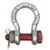 1/4 inch Crosby G2130 Load Rated Bolt Type Anchor Shackles