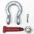 5/8 inch Crosby G-2130 Load Rated Bolt Type Anchor Shackles