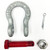 7/16 inch Crosby G-2130 Load Rated Bolt Type Anchor Shackles