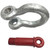 1-3/8 inch Crosby G-209 Load Rated Screw Pin Anchor Shackles