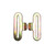 3/4 inch 2 Piece Butterfly F-Track Fittings
