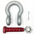 1-3/8 inch Crosby G-2130 Load Rated Bolt Type Anchor Shackles
