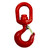 2 ton Crosby L-3322B Alloy Bearing Swivel Hooks