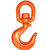 15 ton CM M3415A Alloy Swivel Hooks