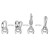 P001BA01 Petzl Spin L1 Pulley Black