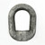 1-1/4 inch UNC Tap Campbell 776-G Galvanized Eye Nuts