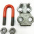 1 inch CM M254D Piggyback Wedge Socket Clips