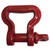 8-1/2 Ton Crosby S-281 Web Sling Shackles