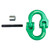 3/4 inch Campbell Grade 100 Quik Alloy Coupling Link