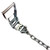 2 inch Long Handle Ratchet with Chain Tail