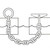 3/4x9ft Alloy Log Boom Chains