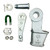 7/8 inch (20-22mm) De Haan Galv Open Wedge Socket with Safety Pin